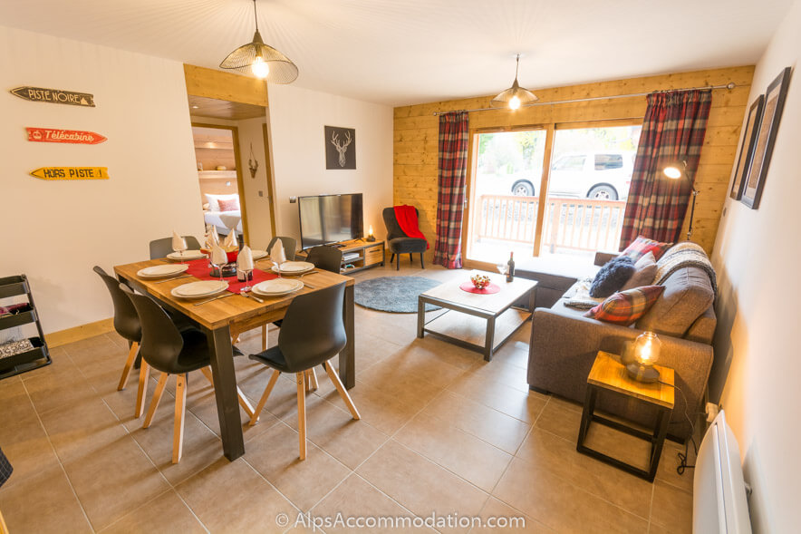 Apartment Bel Air Samoëns - Light floods into this spacious and comfortable apartment