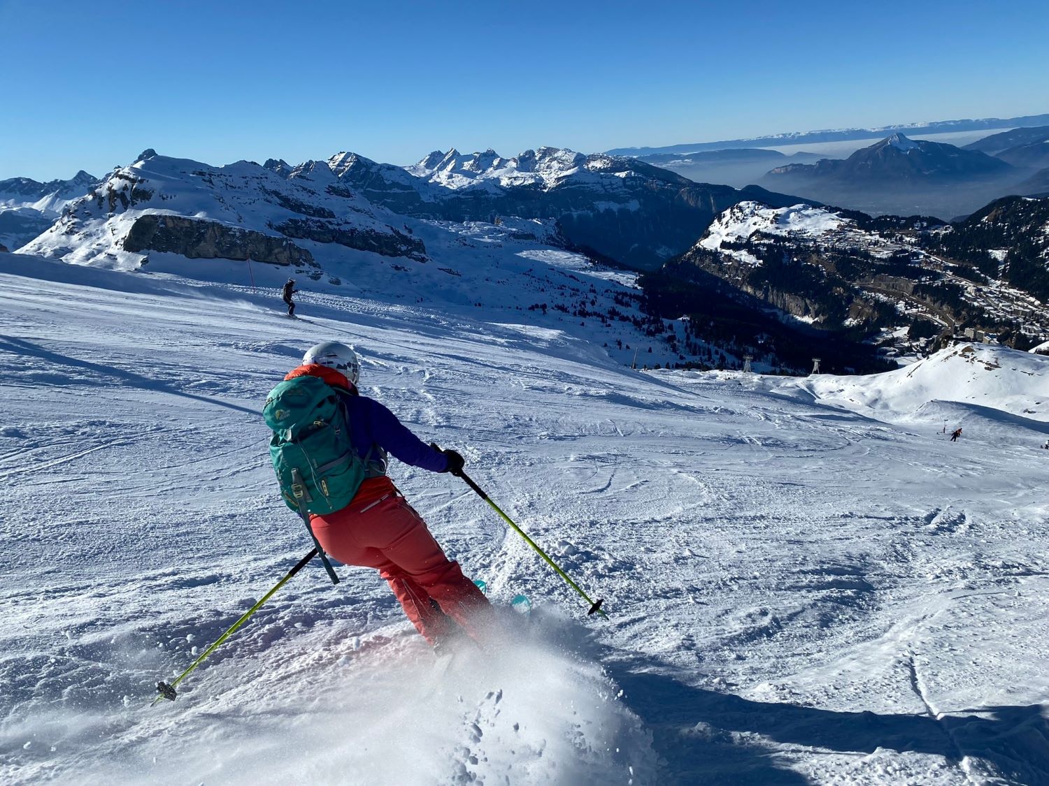 Skiing In Flaine