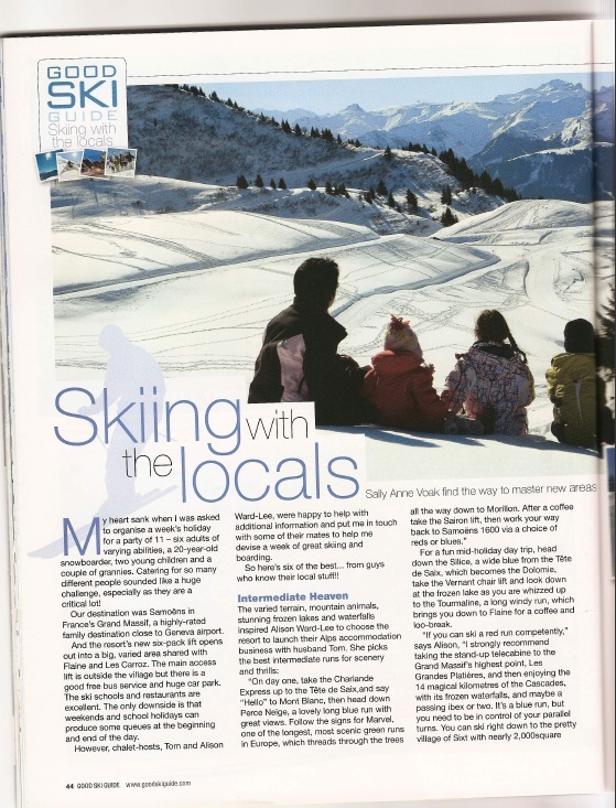 Good Ski Guide 2010 - Skiing with the locals