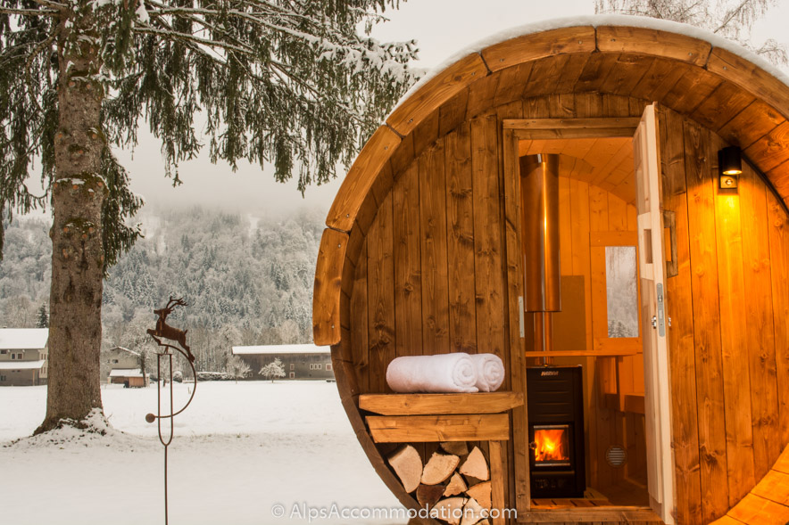 Chalet Toubkal Samoens Sauna