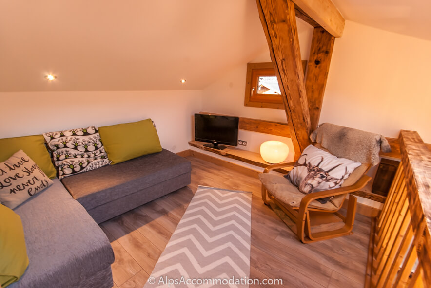 Chalet Tir na nOg Samoëns - Comfortable living area