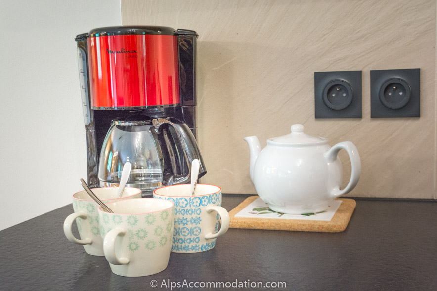 Apartment CH8 Morillon - Coffee and tea lovers are well catered for in this superbly equipped apartment