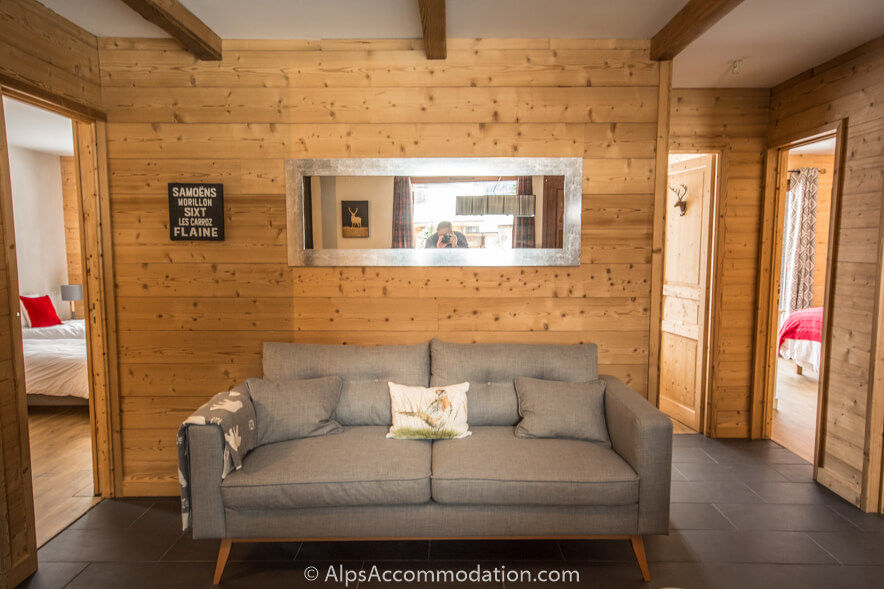  Chalet Balthazar Samoëns - Relax those tired legs in front of the log burner