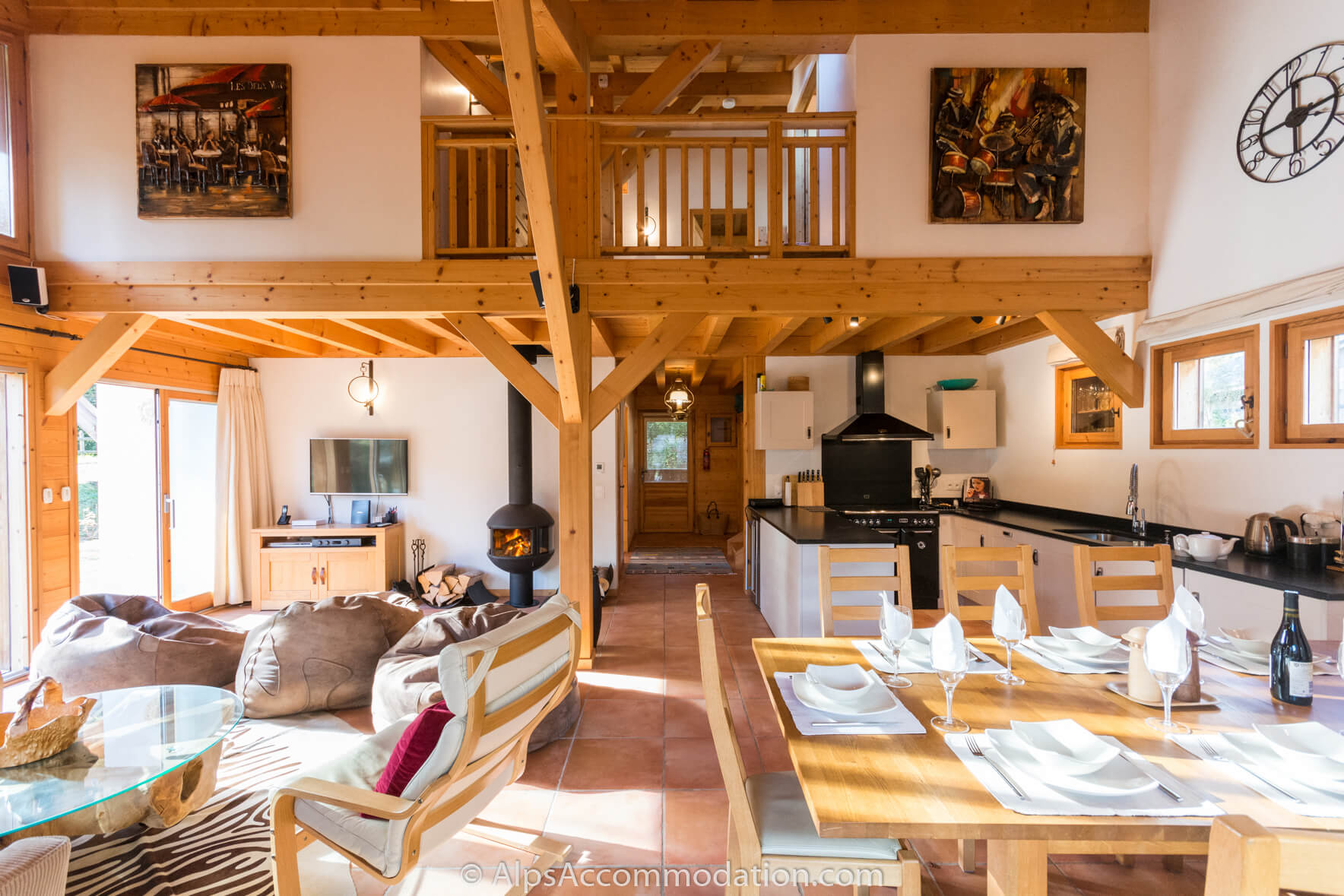 Chalet La Boissière Samoëns - A great area for families and groups to enjoy