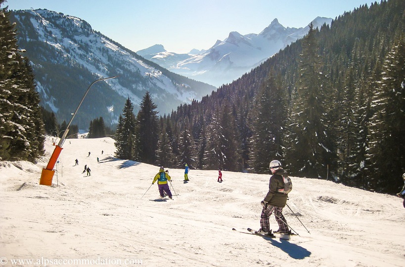 Skiing In Morillon