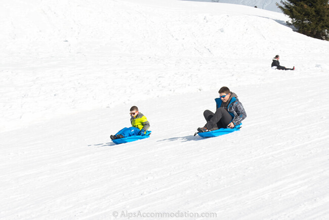 Col De Joux Plane Samoens Piste De Luge Damee