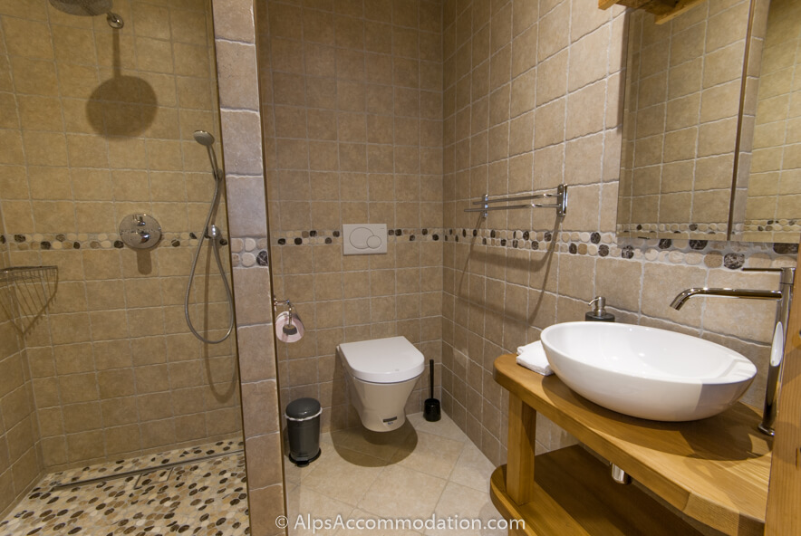 La Grange-Ferme Samoëns - Family bathroom