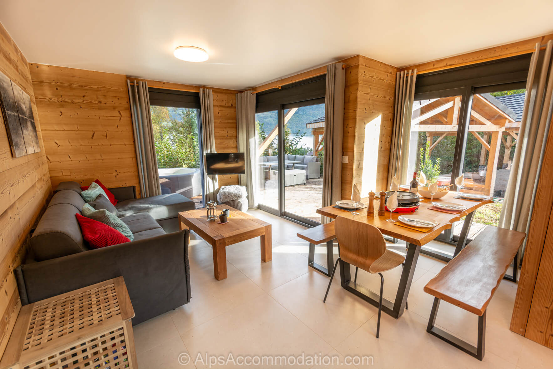 Apartment Gifframa Samoëns - Light and spacious open plan layout