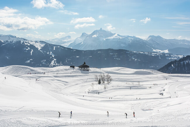 Domaine Nordique Samoens Col De Joux Plane