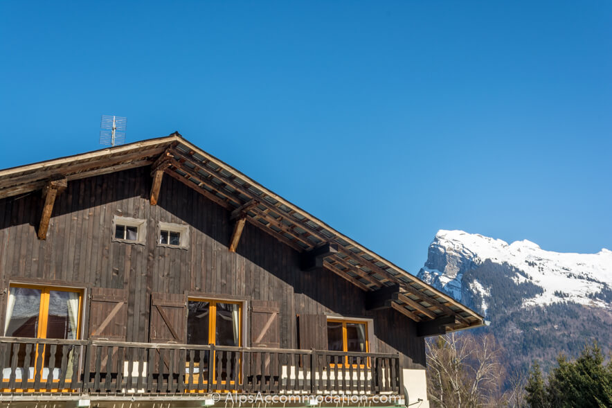 Chalet Mysig Samoëns - The chalet boasts a garden with hot tub, terrace, and wonderful views