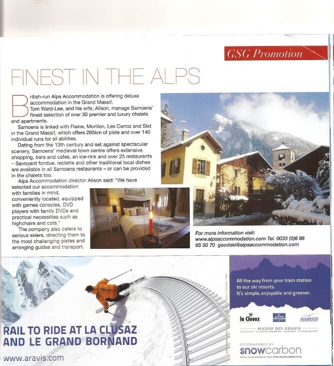 Good Ski Guide 2009 - Alps Accommodation