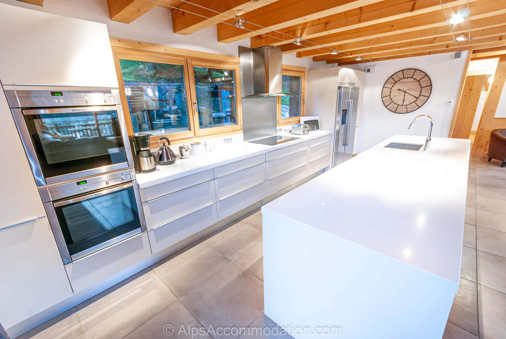 Chalet Foehn Samoëns - The kitchen has been equipped to a very high standard