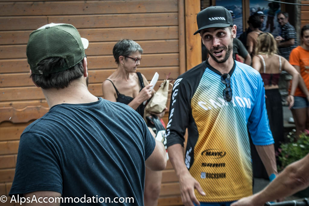 The Enduro World Series Fabien Barel Mixing With The Locals