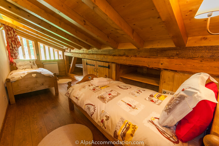 La Grange-Ferme Samoëns - Twin bedroom