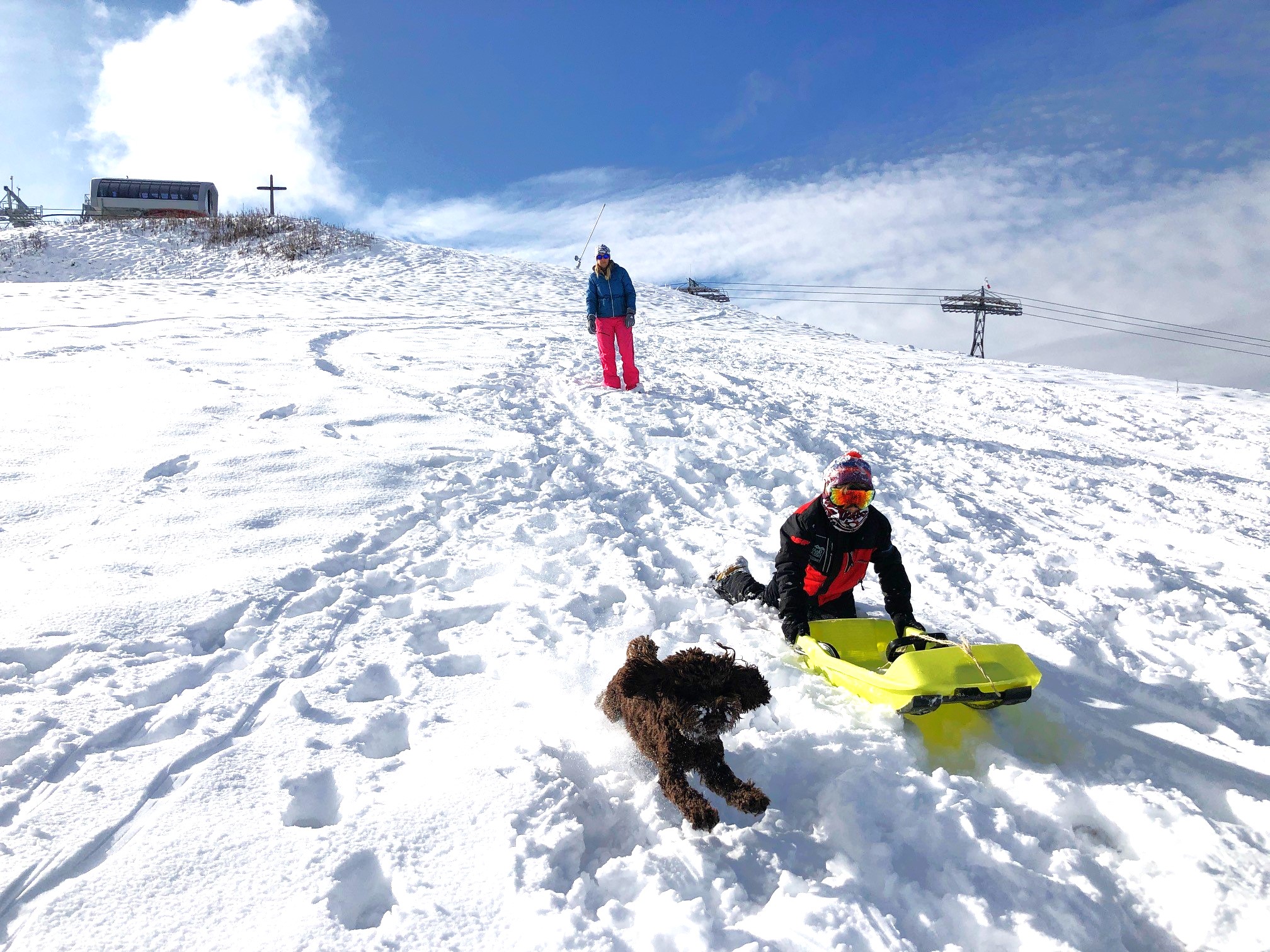 Sledging In Samoens (1)