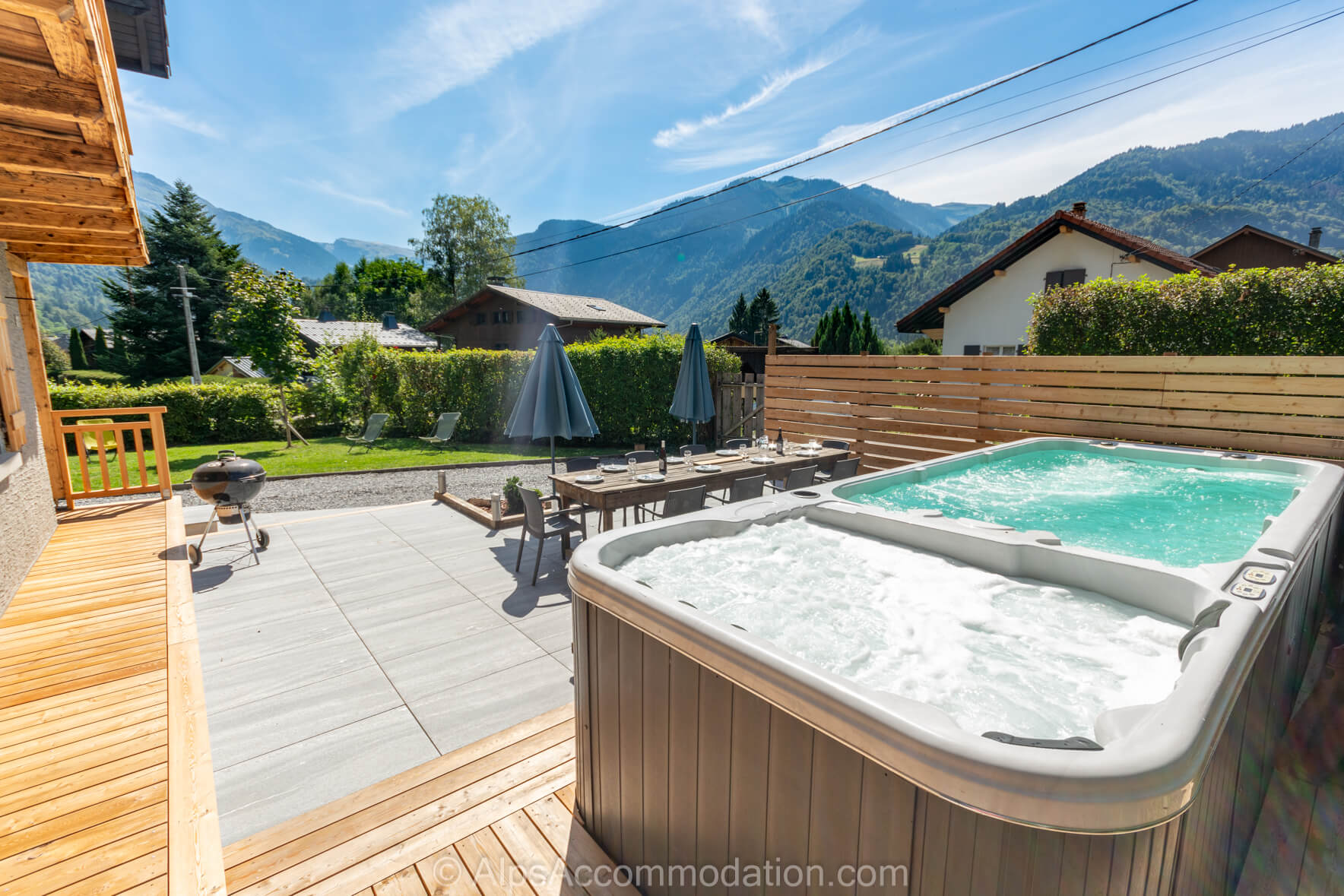 Maison Deux Coeurs Samoëns - Swim Spa and hot tub