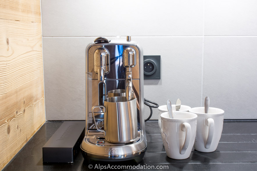 Apartment CH7 Morillon - Fabulous extras such as Bose docking stations in three bedrooms and a Nespresso coffee machine