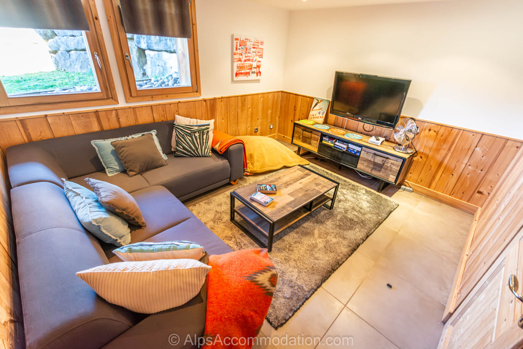 Chalet Foehn Samoëns - Snug or sixth bedroom with Wii and PS3