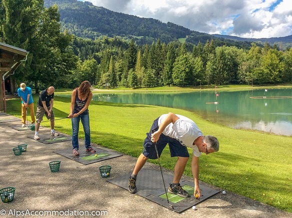 Lakeside Summer Fun In Samoens Golf Driving Range