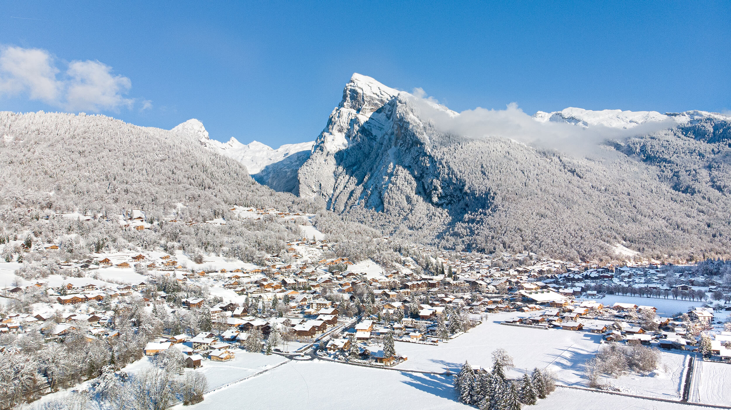 Samoens village en hiver