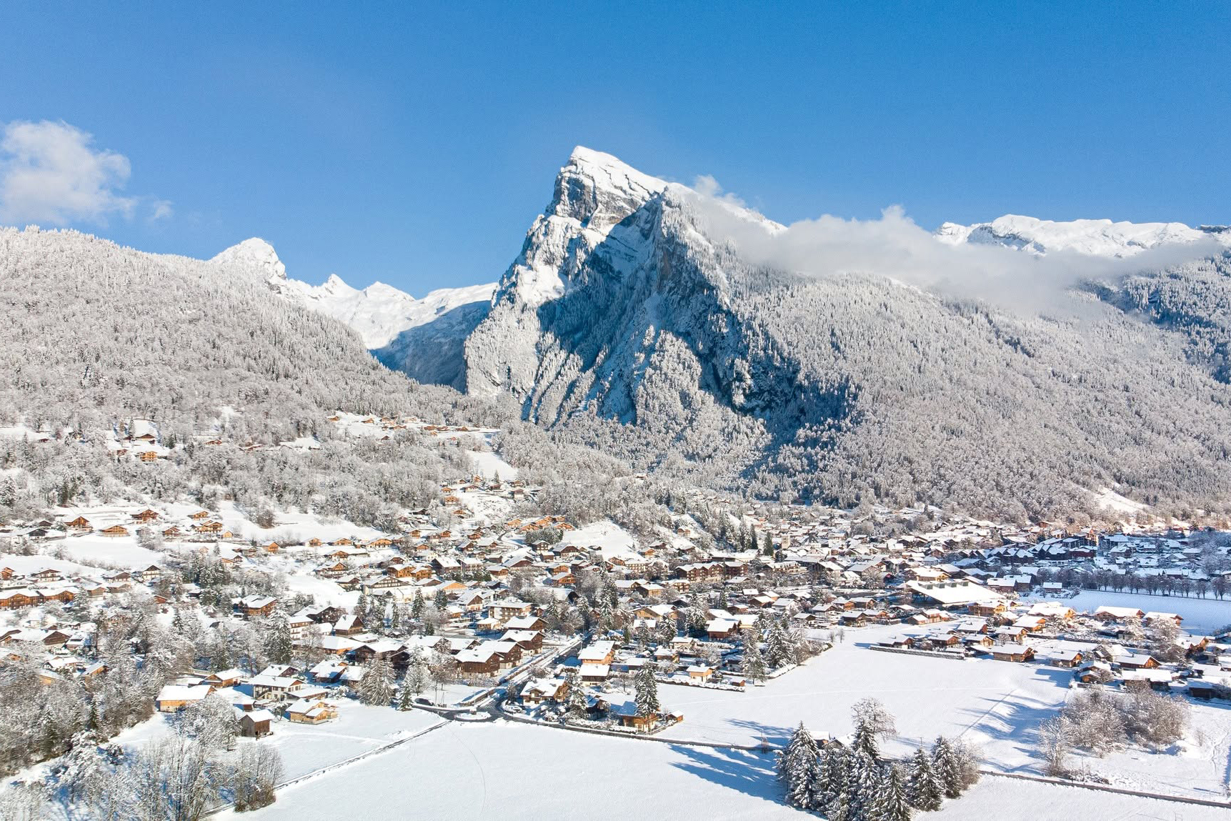 Samoens village en hiver